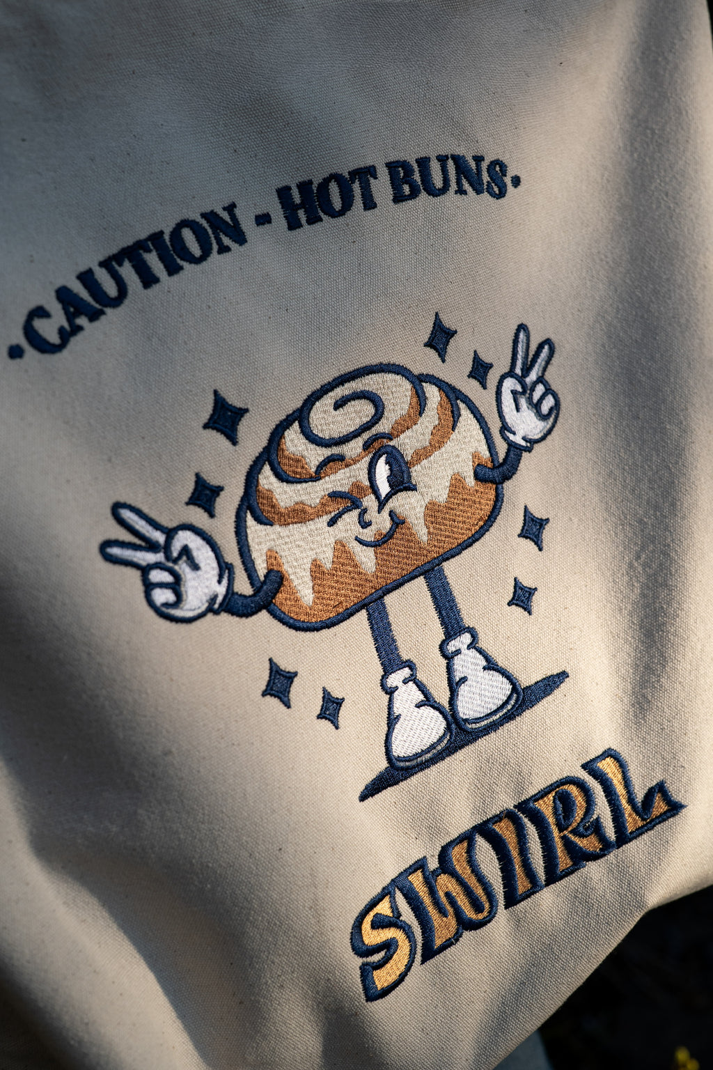 Swirl ‘Hot Buns’ Premium Tote Bag