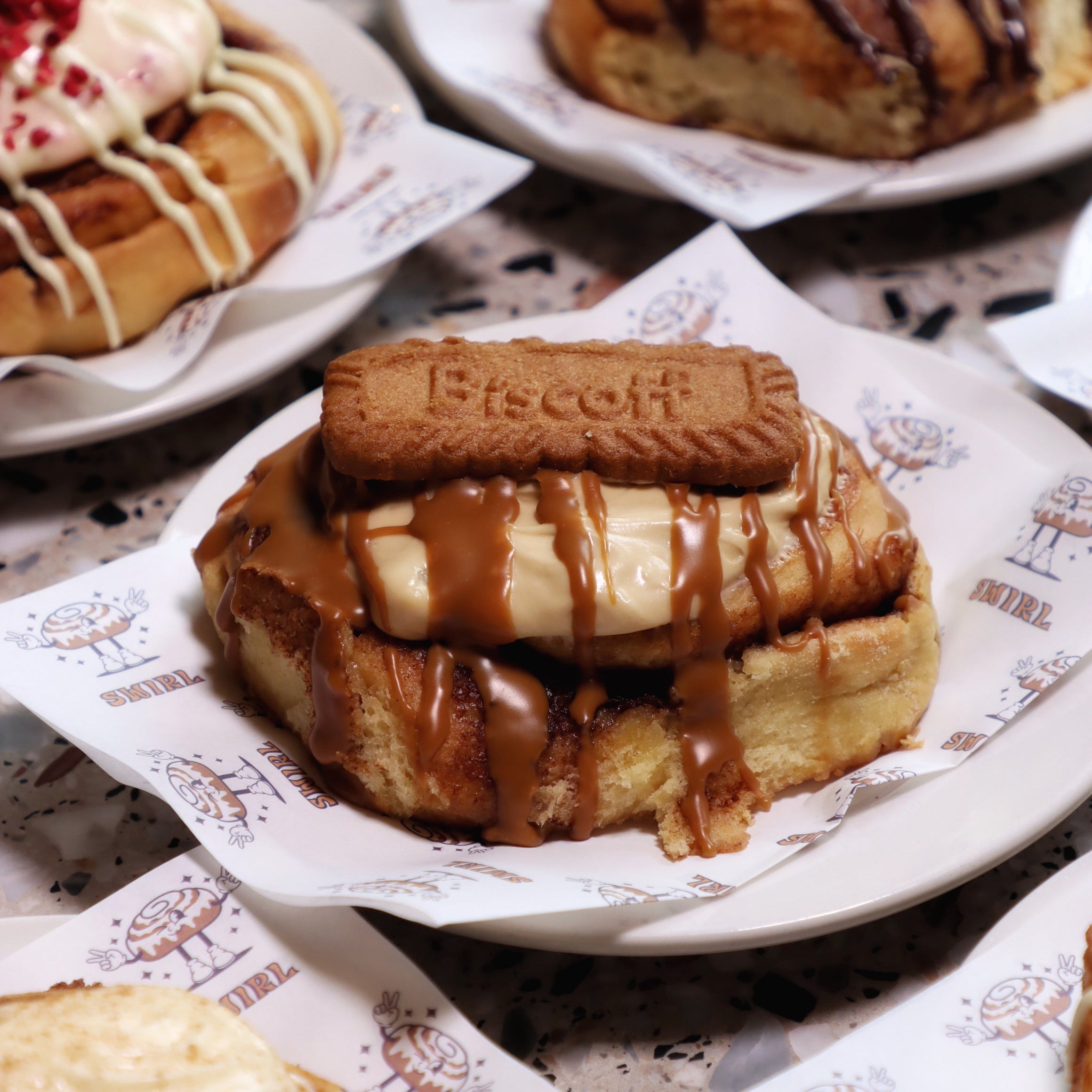 Lotus Biscoff Bun