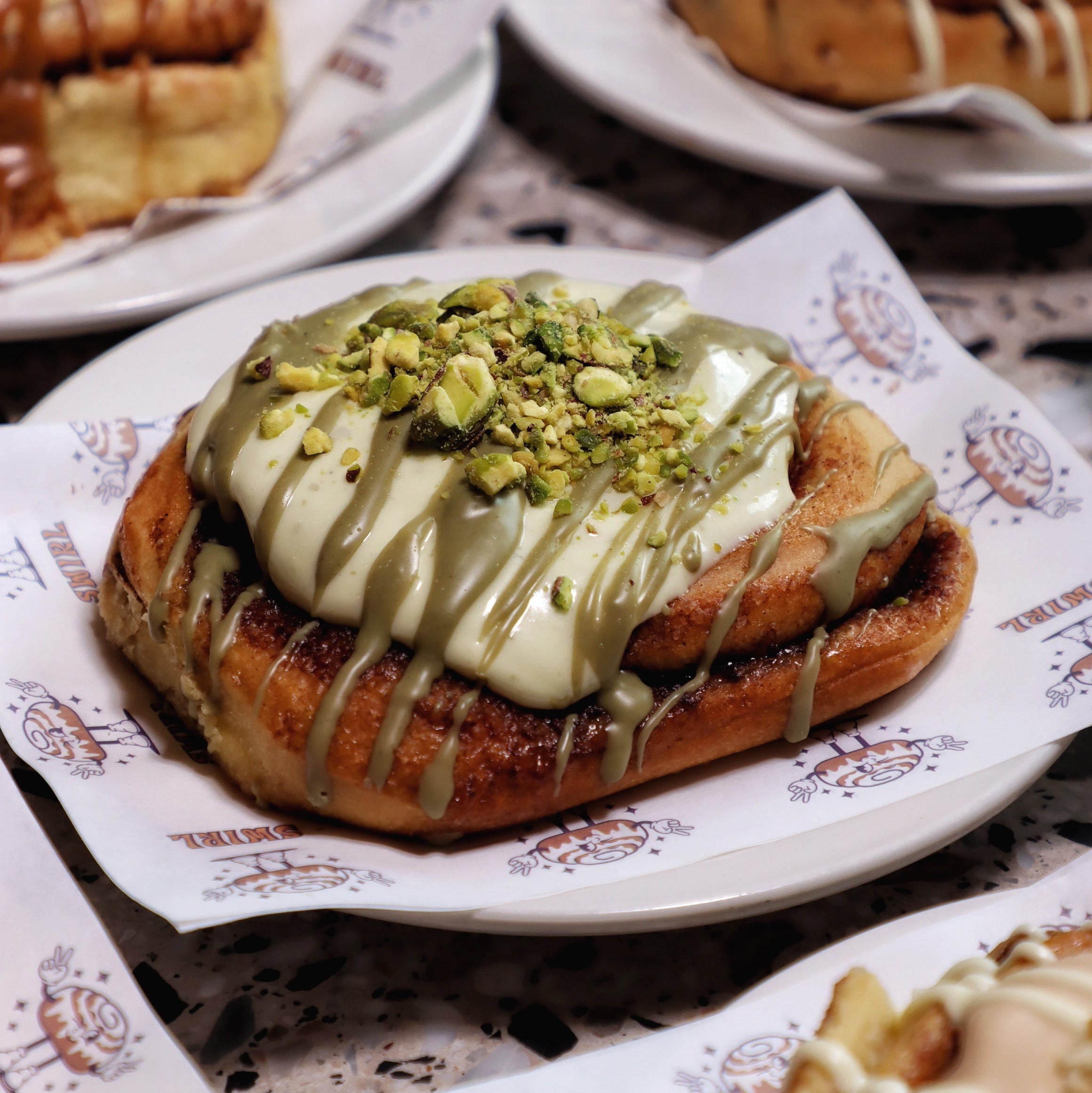 Pistachio Bun